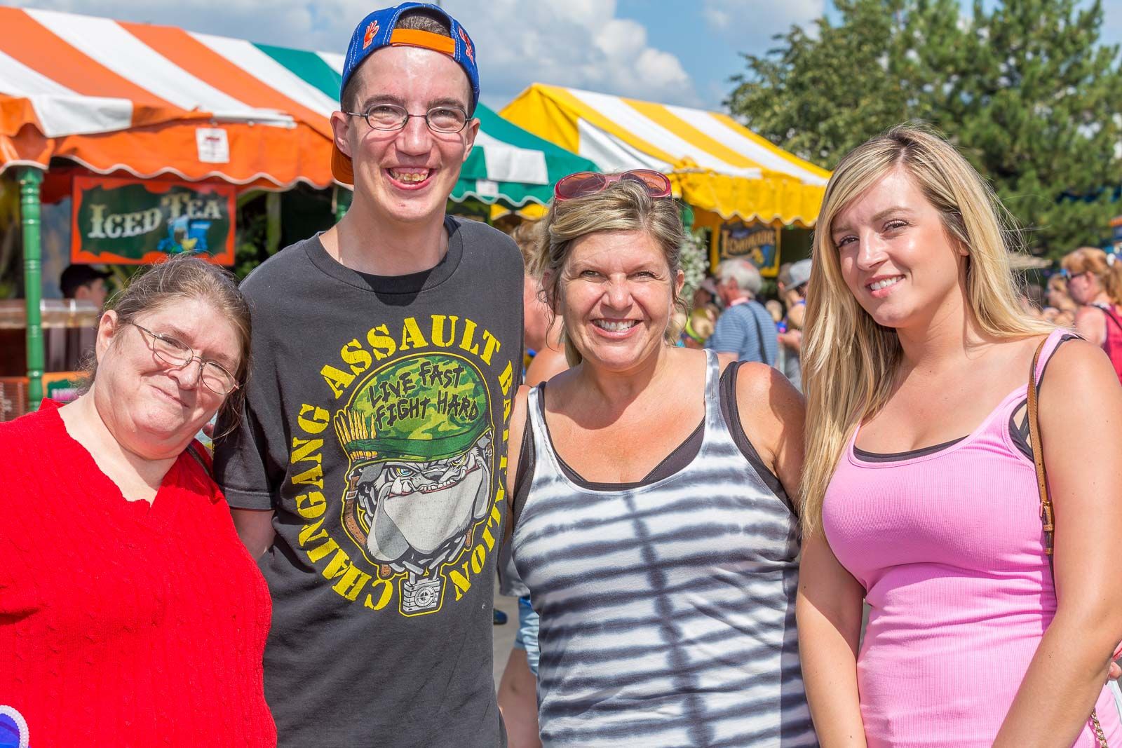 Smiles on Sunday at the Erie County Fair